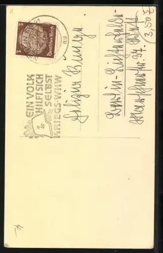 AK Karl Ludwig Diehl, Portrait, Autograph