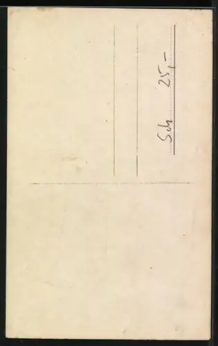 AK Olaf Fjord in einer Filmrolle, Autograph
