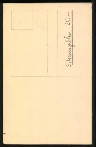 AK Iwan Petrovich als Soldat, Autograph, 1932