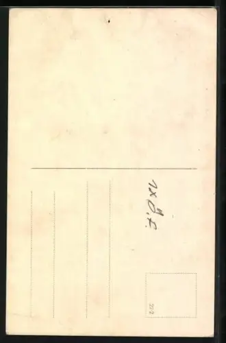 AK Mimi Mischka, Portrait, Autograph, 1947