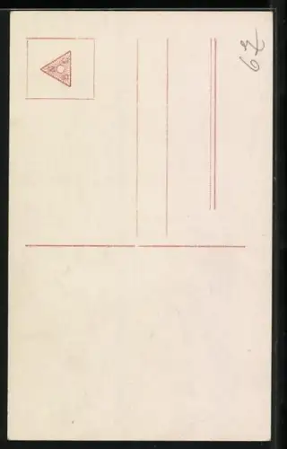 AK Hella Moda mit Pelzmantel und Hut, Autograph, 1918