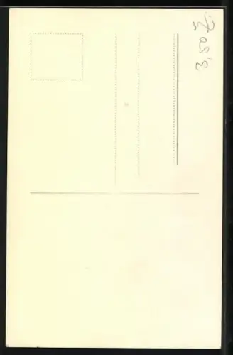 AK Wolf Albach-Retty im Frack, Autograph