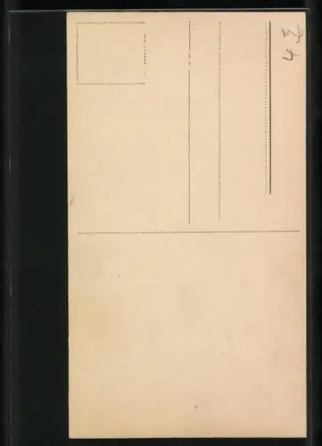 AK Igo Sym am Klavier, Portrait, Autograph, 1931