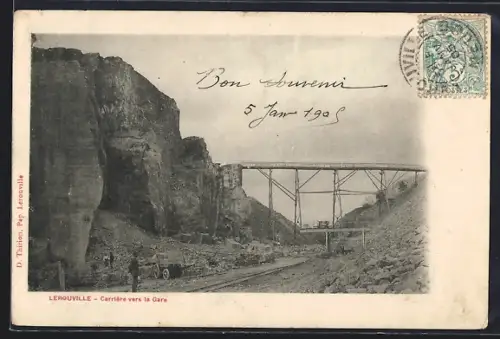 AK Lérouville, Carrières vers la Gare