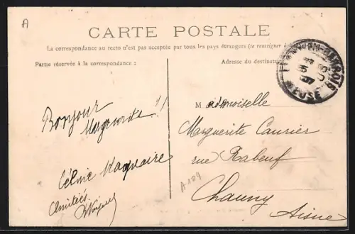 AK Ligny-en-Barrois, La Place, vue prise du clocher