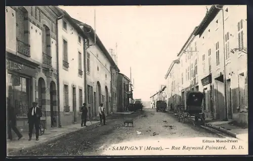AK Sampigny /Meuse, Rue Raymond Poincaré