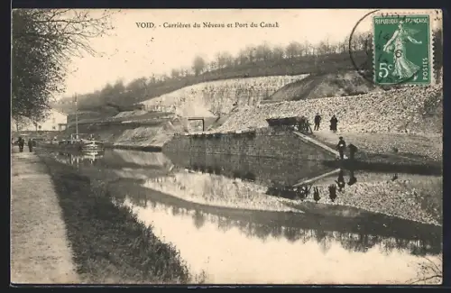 AK Vois, Carrières du Néveau et Port du Canal