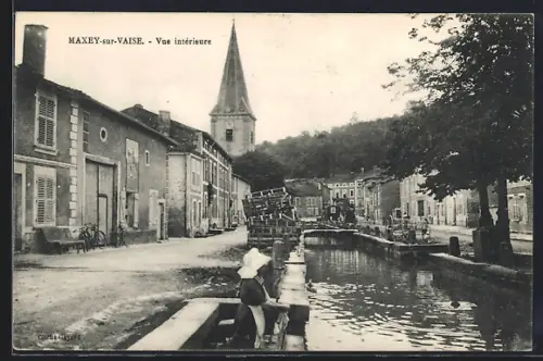 AK Maxey-sur-Vaise, Vue interieure