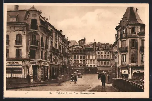AK Verdun, Rue Beaurepaire