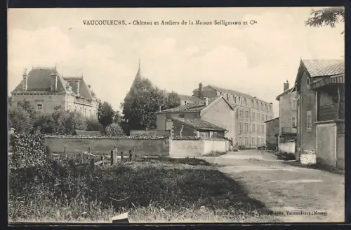 AK Vaucouleurs, Chateau et Ateliers de la Maison Seiligmann et Cie