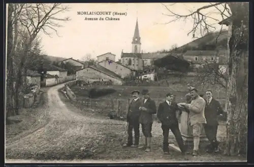 AK Morlaincourt /Meuse, Avenue du Chateau