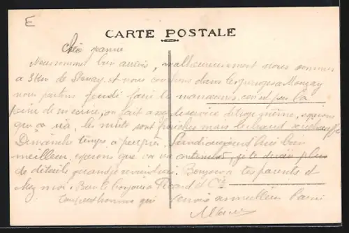 AK Mouzay /Meuse, Mairie et Ecole des Garcons