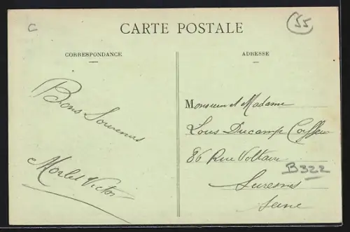 AK Mont-devant-Sassey, Vue generale