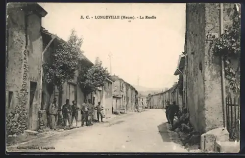 AK Longeville /Meuse, La Ruelle
