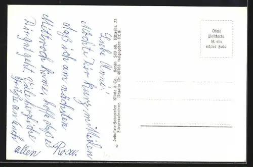 AK Ohrdruf in Thüringen, Teilansicht mit Strassenpartie