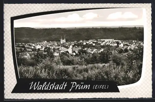 AK Prüm /Eifel, Gesamtansicht mit Umgebung