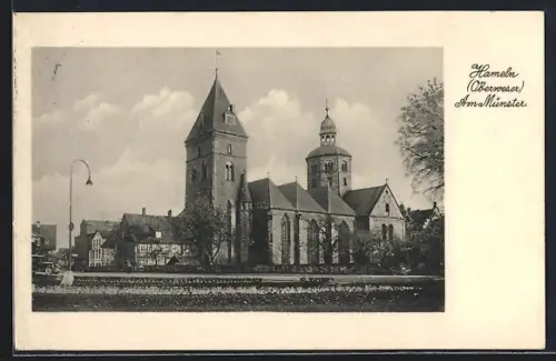 AK Hameln /Oberweser, Am Münster