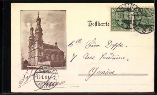 AK Mainz, Partie am Gutenbergplatz