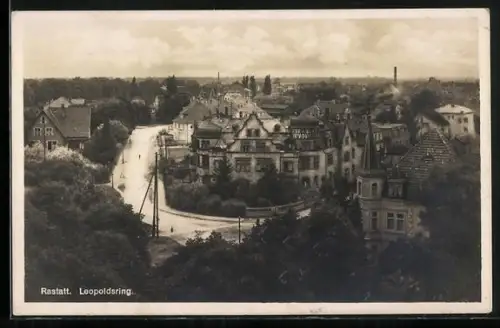 AK Rastatt, Blick auf den Leopoldsring