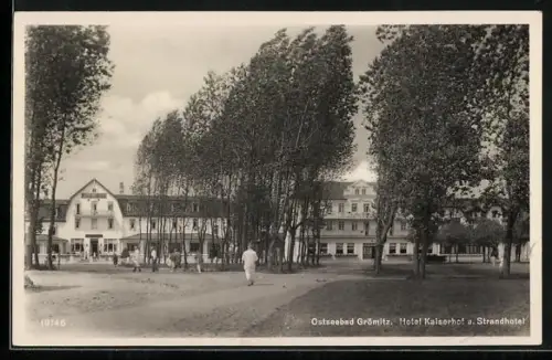 AK Grömitz, Hotel Kaiserhof und Strandhotel