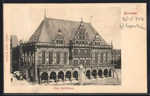 AK Bremen, Partie am Rathaus
