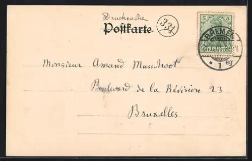 AK Bremen, Partie am Rathaus