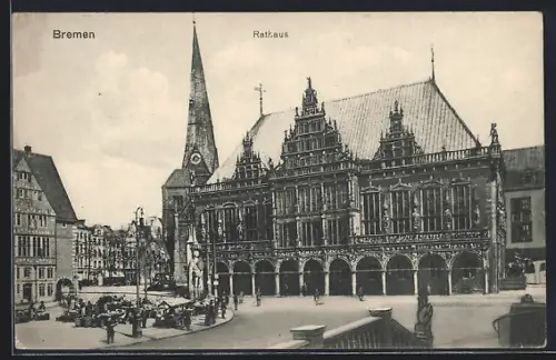 AK Bremen, Partie am Rathaus