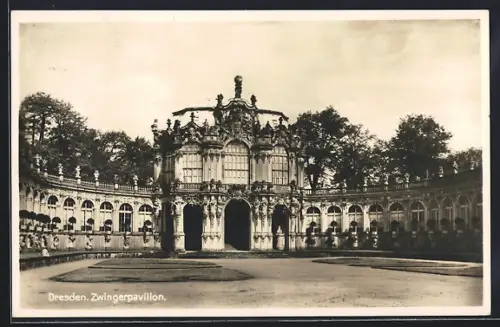 AK Dresden, Zwingerpavillon