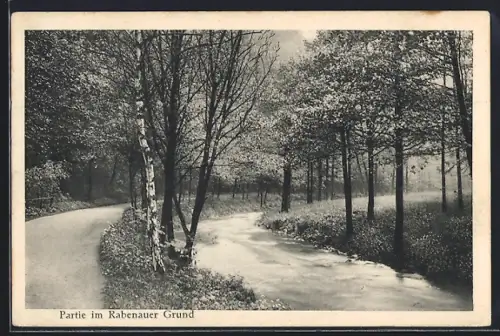 AK Rabenauer Grund, Partie mit Fluss