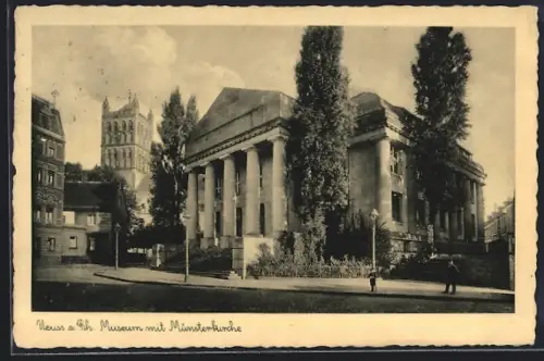 AK Neuss, Museum mit der Münsterkirche