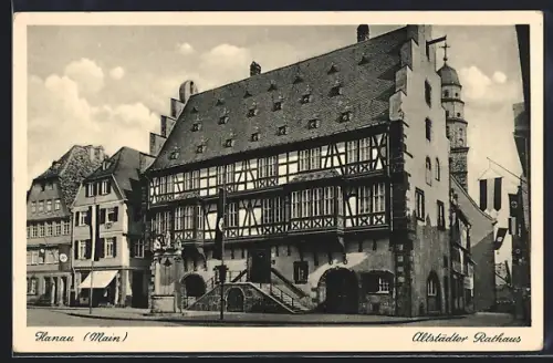 AK Hanau, am Altstädter Rathaus