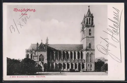 AK Magdeburg, Partie am Dom