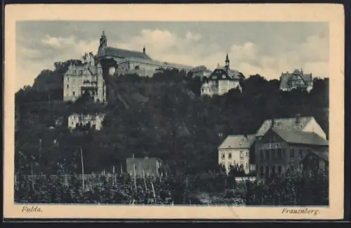 AK Fulda, Blick auf den Frauenberg