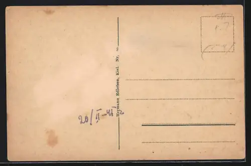 AK Kiel, Stadttheater und Rathaus