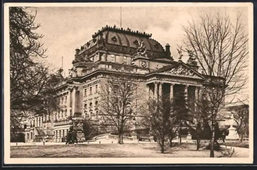 AK Wiesbaden, Königliches Theater