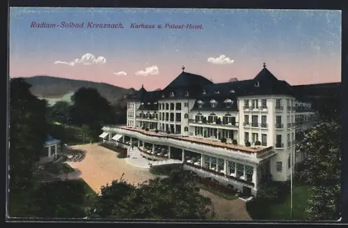 AK Bad Kreuznach, Kurhaus u. Palast-Hotel