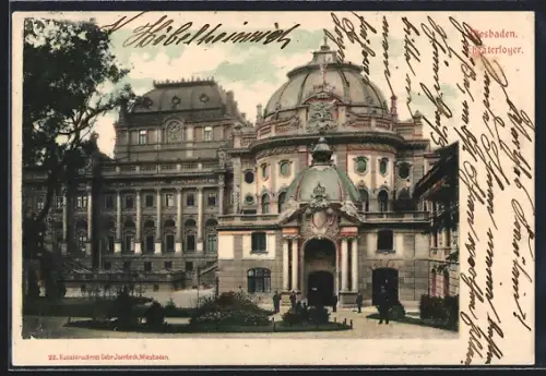 AK Wiesbaden, Theaterfoyer