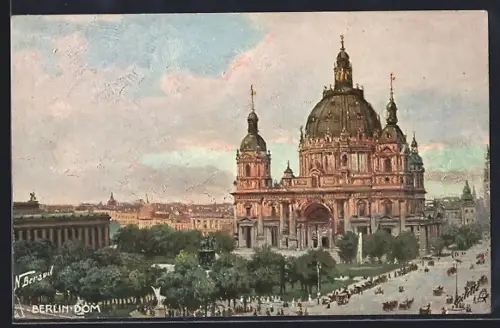 AK Berlin, Blick auf den Dom