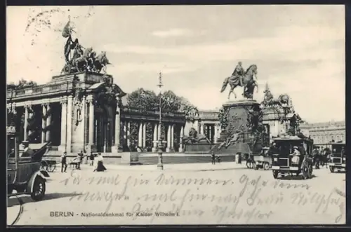 AK Berlin, Nationaldenkmal für Kaiser Wilhelm I.