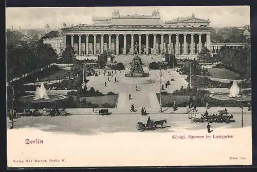 AK Berlin, Königl. Museum im Lustgarten