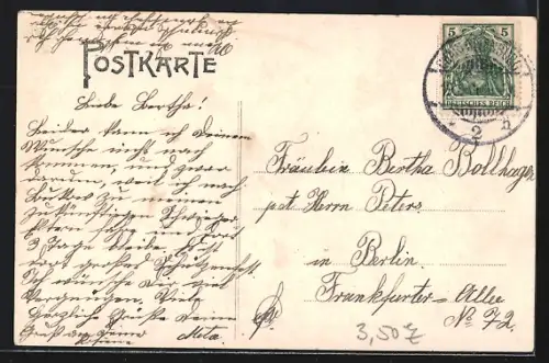 AK Berlin-Charlottenburg, Denkmal Kaiser Friedrichs III.