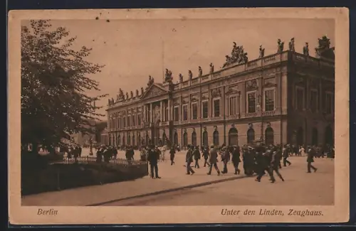 AK Berlin, Unter den Linden, Zeughaus