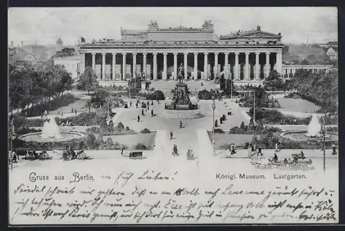 AK Berlin, Königl. Museum im Lustgarten