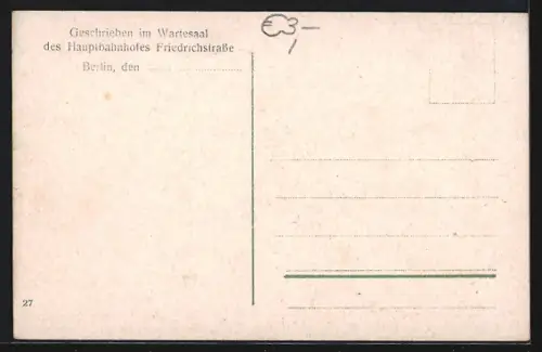 AK Berlin, Neue Wache