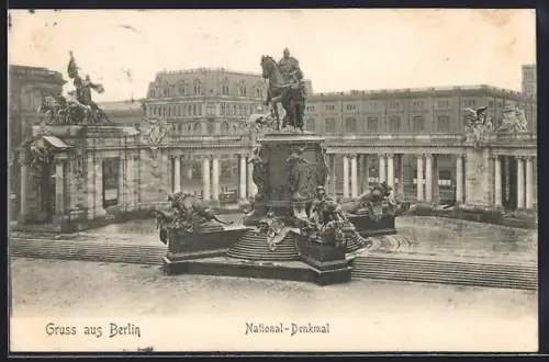 AK Berlin, National-Denkmal Kaiser Wilhelm I.