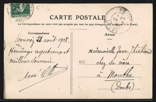 AK Ecouviez, Vue generale