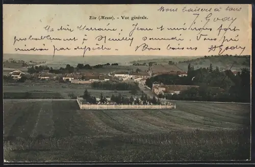 AK Eix /Meuse, Vue generale