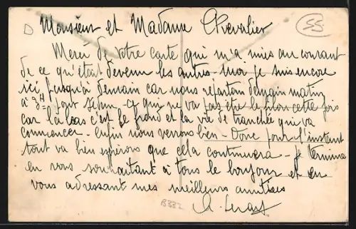 AK Montzeville /Meuse, Grande-Rue, Cote est