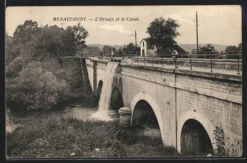 AK Menaucourt, L`Ornain et le Canal