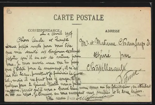 AK Louppy-le-Petit, Les Ruines, Rue de Lisle, Grande Guerre 1914-15-16